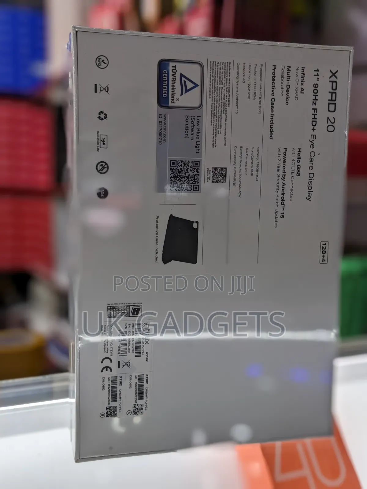 New Infinix Xpad 20 128 GB Black