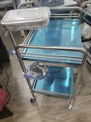 Plaster Trolley/ Treatment Trolley Two Layers Double Drawer