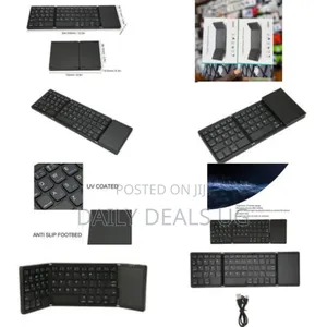 Foldable Keyboard B089t With Touchpad