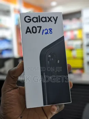 New Samsung Galaxy A07 4G 128 GB Black