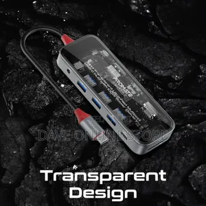 Promate 11 In 1 Multiport Usb-c Hub 100w Power Display-