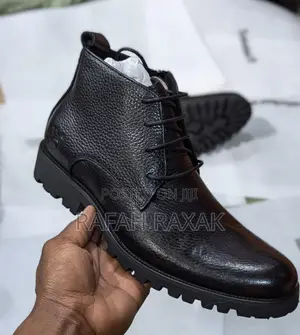 Original Men’S Black Timberland Gentle Rough Leather Boots
