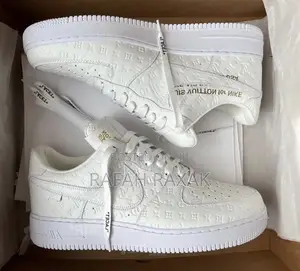 Original Louis Vuitton X Nike Air Force 1 Low “Virgil Abloh” Sneakers