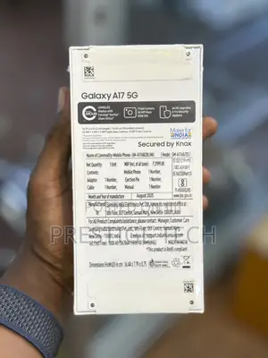 New Samsung Galaxy A17 128 GB Blue