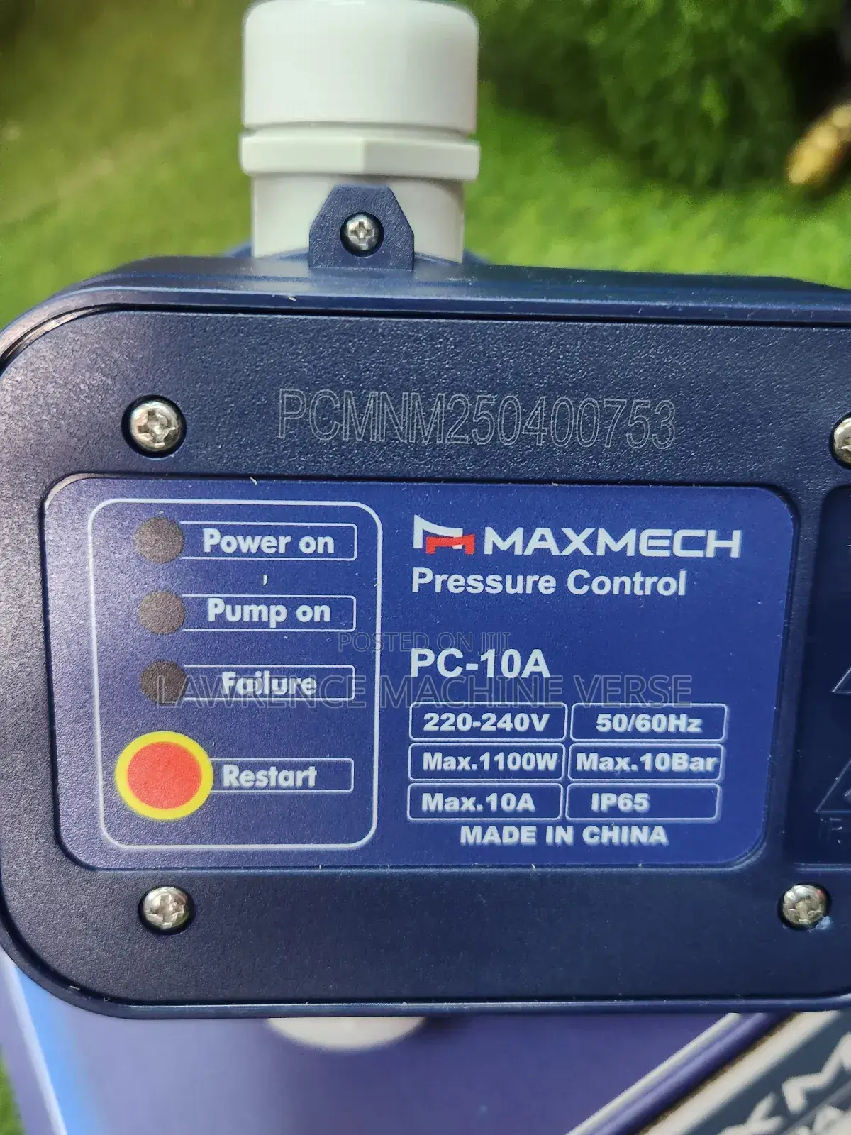 Booster Water Pump /Pressure Control