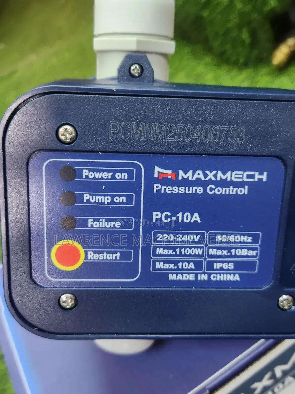 Booster Water Pump /Pressure Control