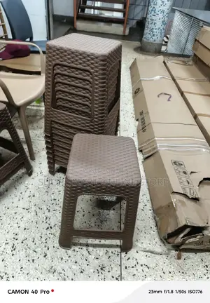 Stackable Plastic Stools