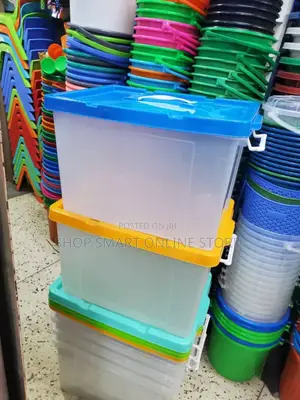 Adapted Plastic Storage Boxes