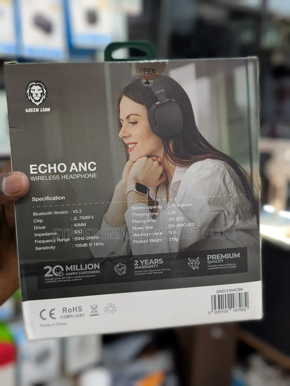 Greenlion Echo Anc Headphones 