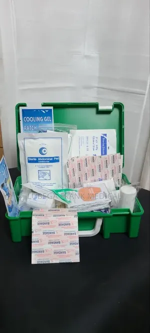 First Aid Box With Equipments/ Accessories
