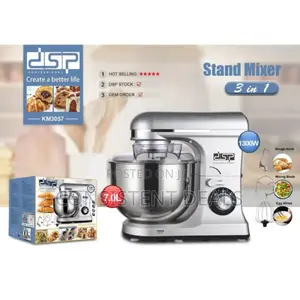 DSP 7.0l Electric Stand Mixer 1300w 3in1