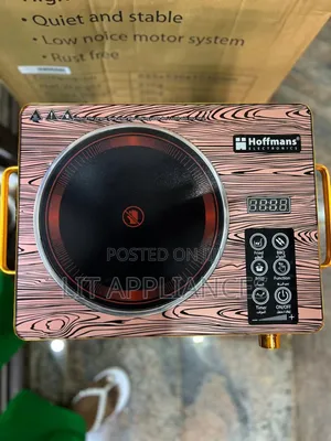 Hoffman's Infrared Cooker With a Digital Screen.