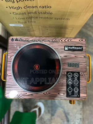 Hoffman's Infrared Cooker With a Digital Screen.