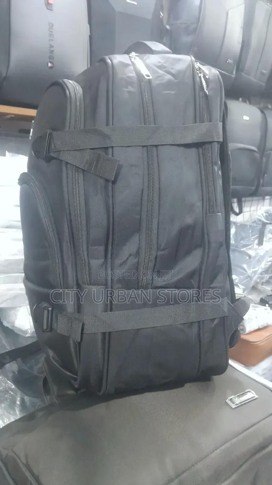 Black Medium Back Pack