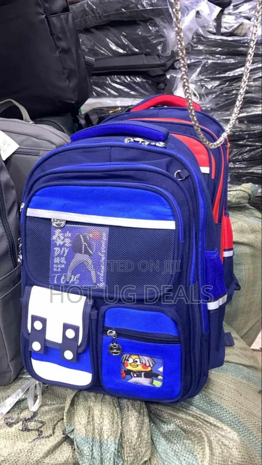 Top Bear School Bag Even Suitable For Black Books- Multi