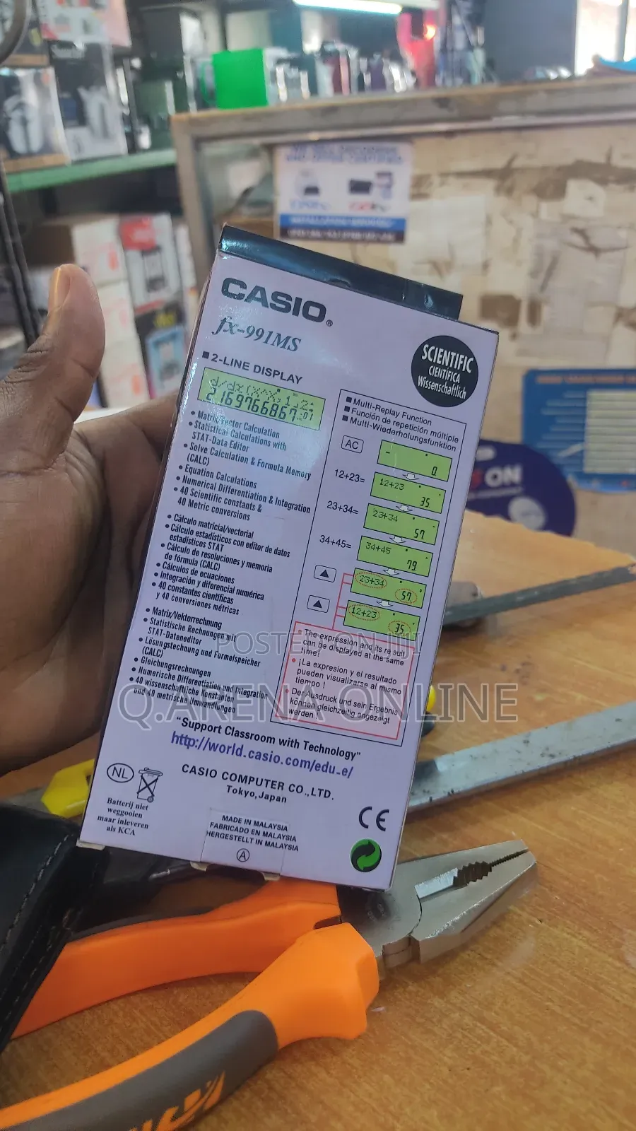 Scientific Original Calculator Casio for Student