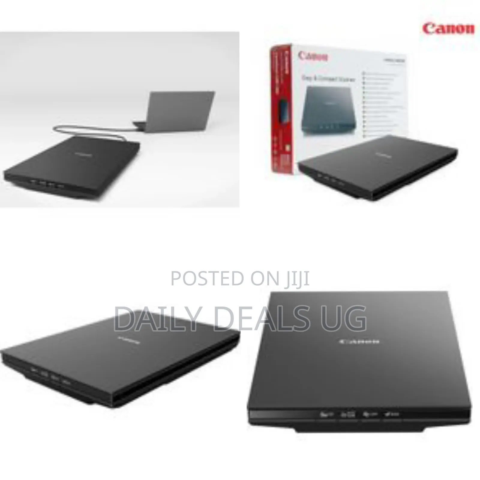 Canon Usb Powered A4 Flatbed Scanner Lide300 -Black