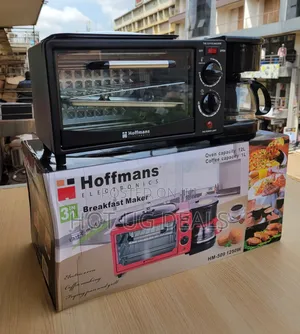 Hoffmans 3.1 Home Breakfast Maker Coffee Frying Pan Bread