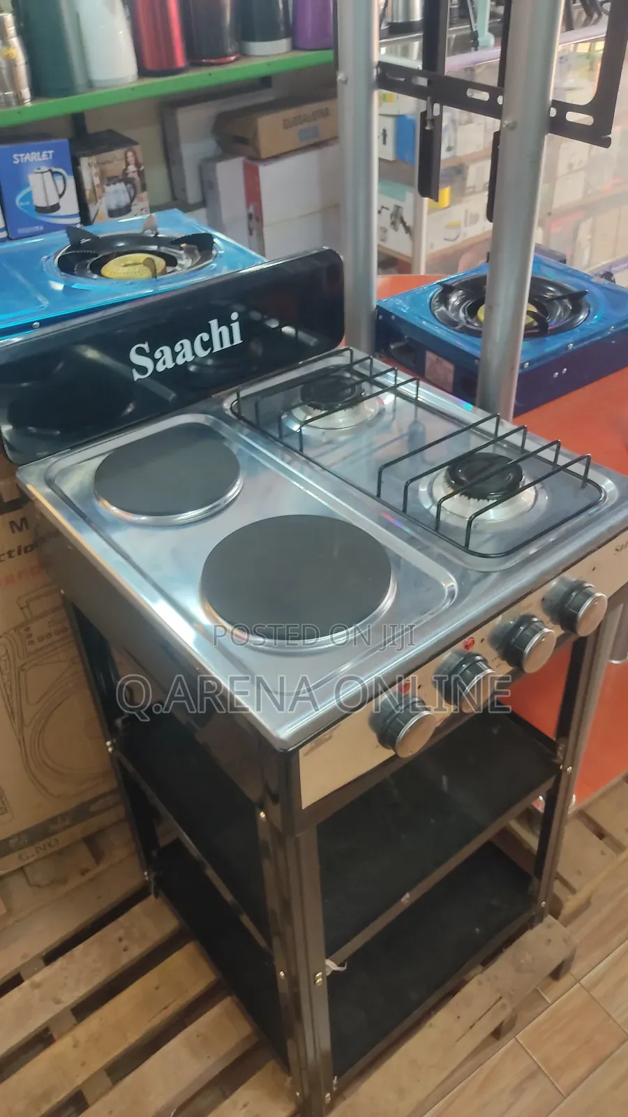 Saachi Cooker 2+2 Gas and Electric