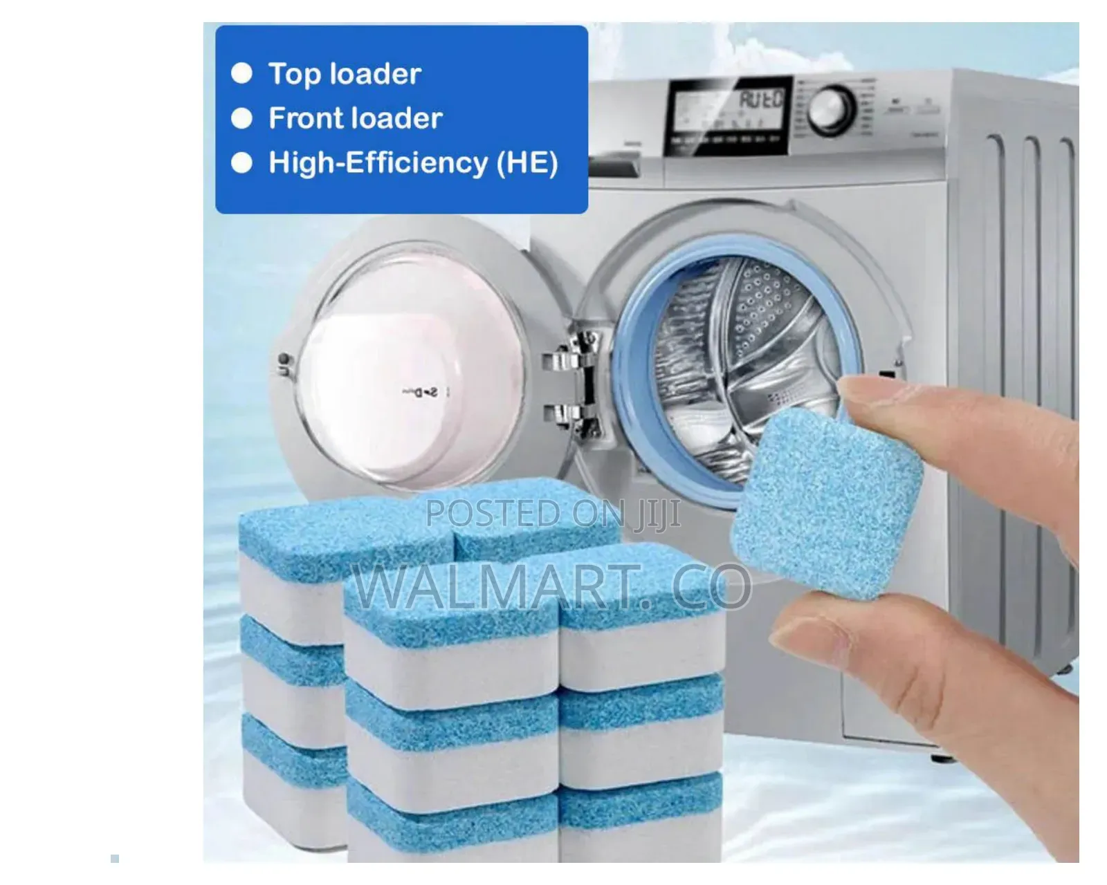24 PCS Washing Machine Cleaning Tablets