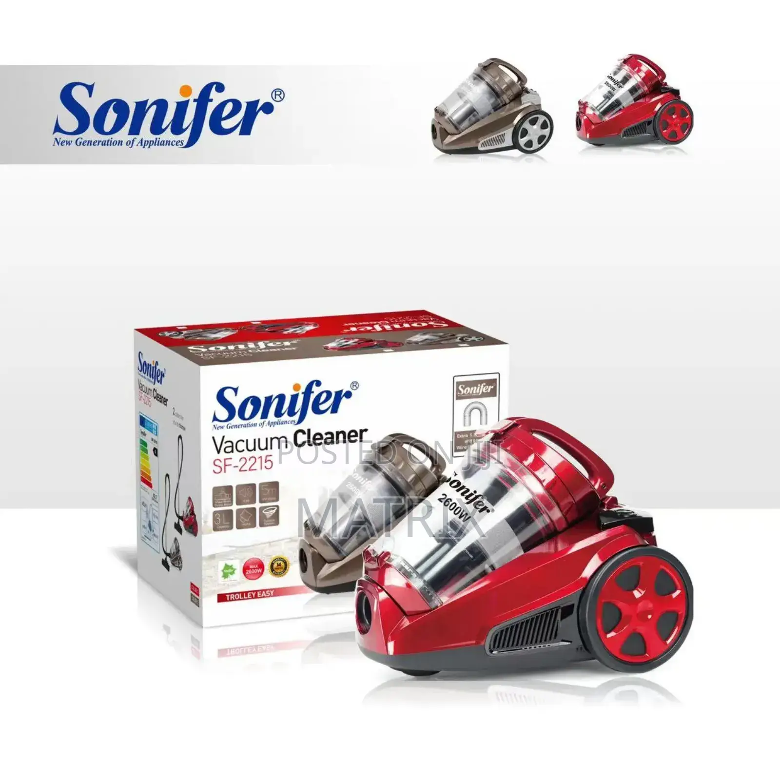 Sonifer Sf-2215 Vacuum Cleaner.