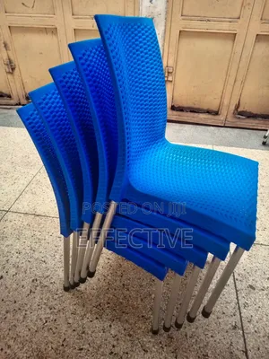 Blue Plastic Chairs