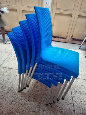 Blue Plastic Chairs