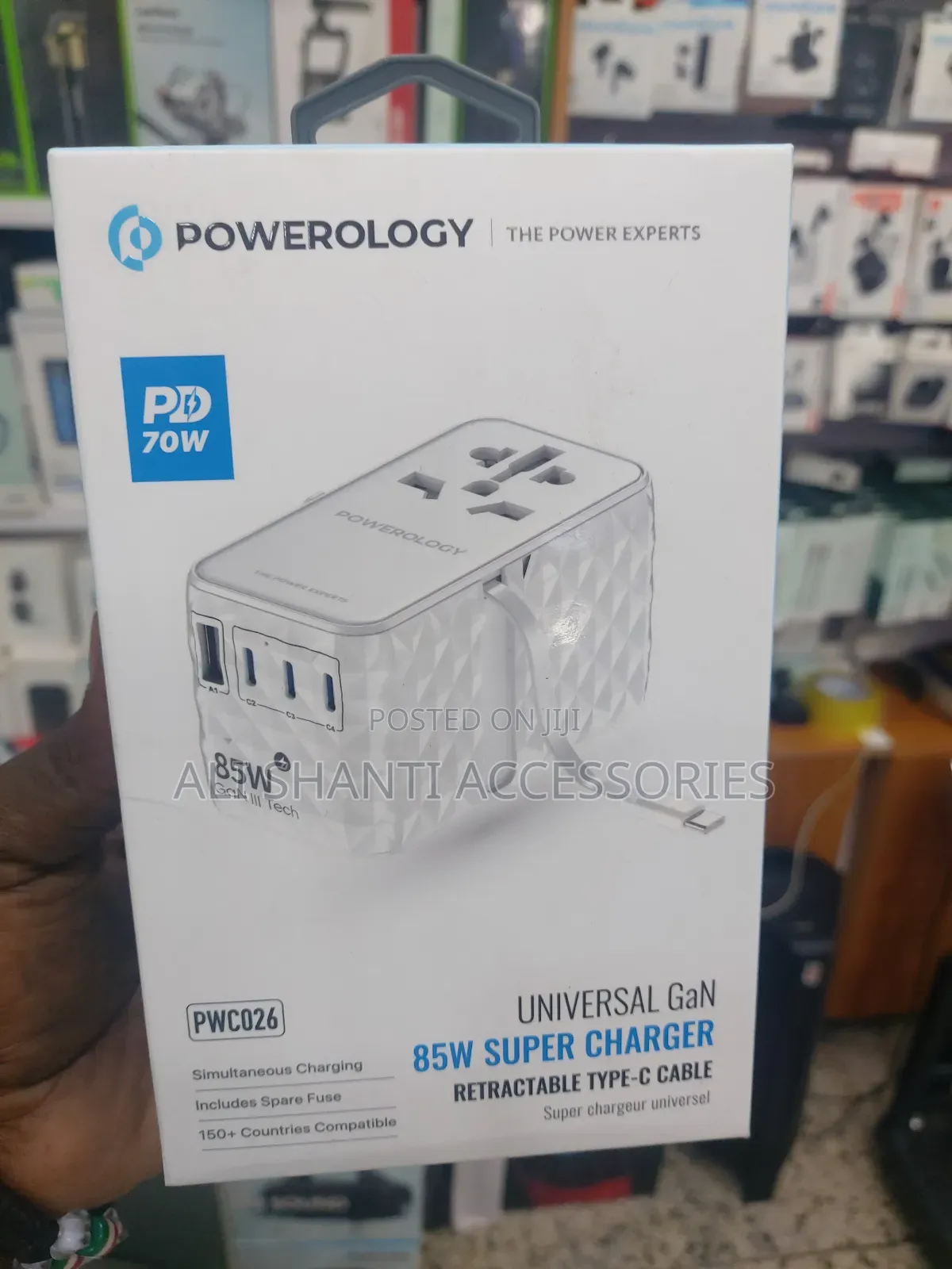 Universal Gan 85w Super Charger Powerology