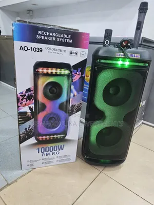 Golden Tech Ao-1039 Rechargeable Speaker System