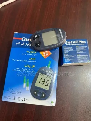Glucometer Machine on-Call Plus the Strips