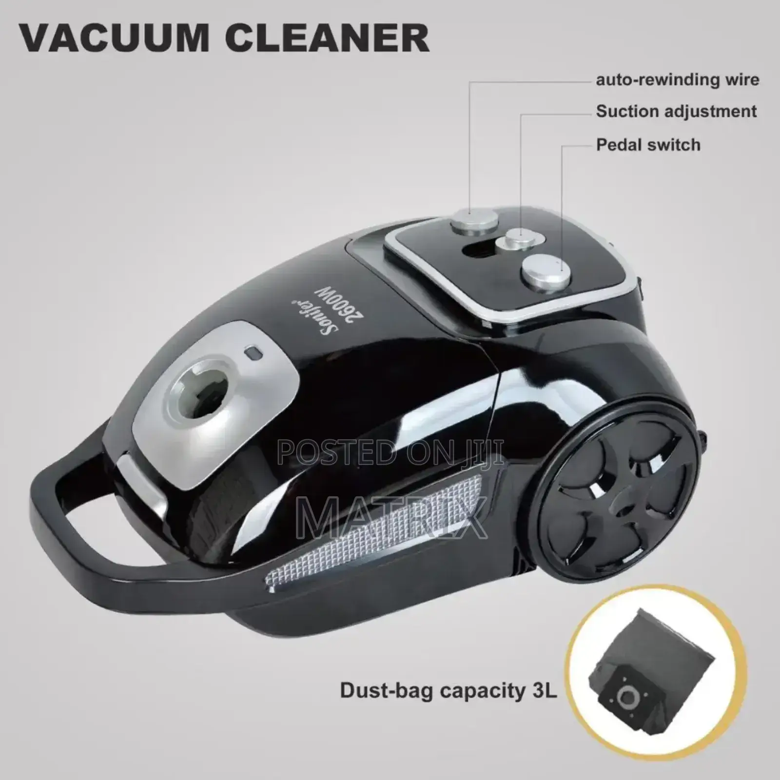 Sonifer Electric Carpet Vacuum Cleaner