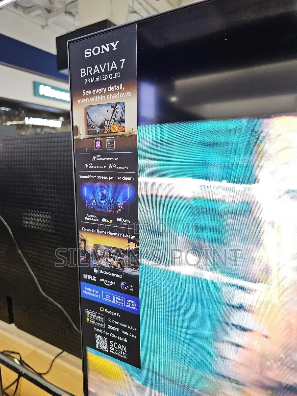 Sony 65" Bravia 7 Mini Led Qled Tv