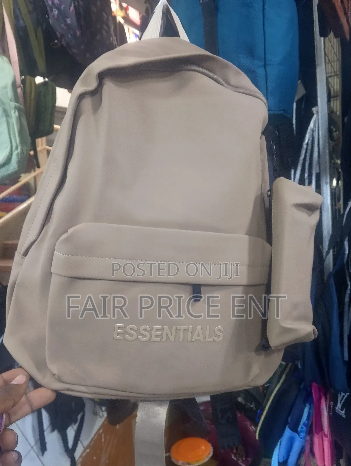 Luxury Planed Kids Bag. (Gray)