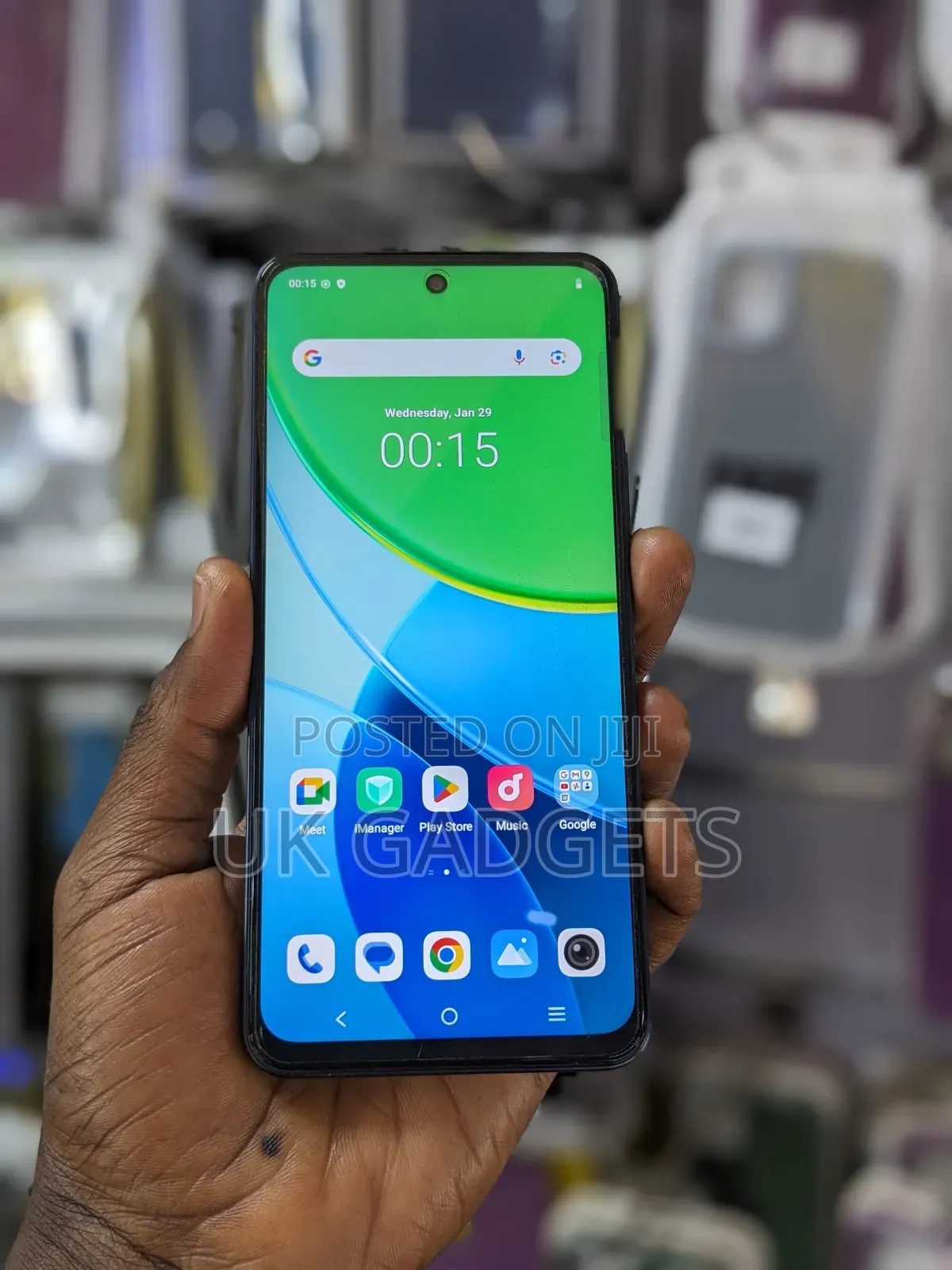 Vivo Y19 128 GB Blue