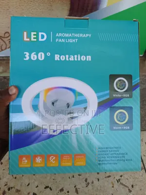 Led Aromatherapy Fan Light