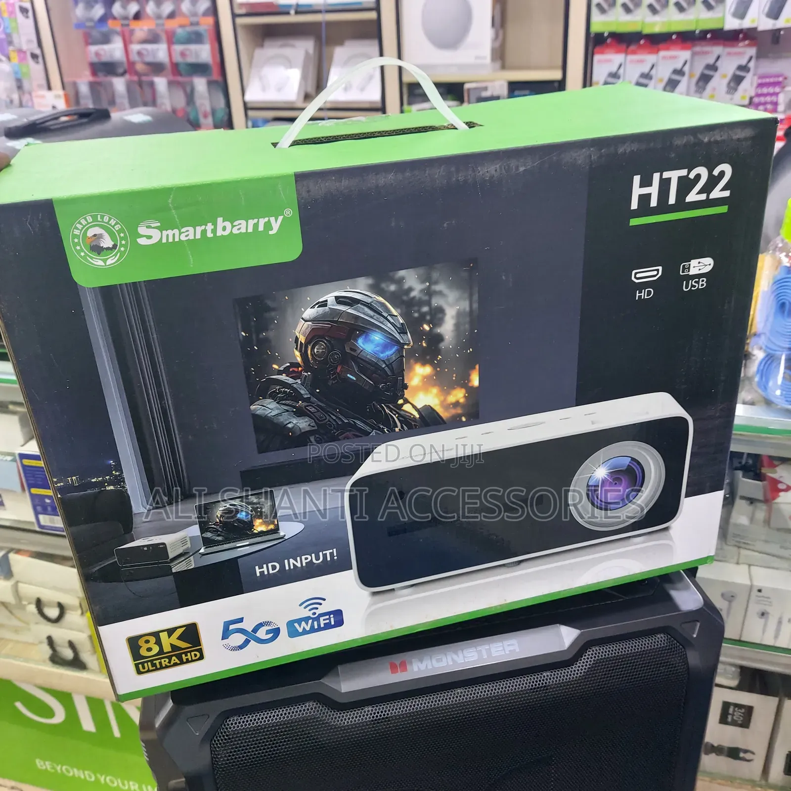 Projector Ht22 Smartbarry 500 Lumens