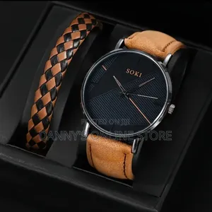 Men's And Women's Quartz Watch 2 Piece Casual, Large Digital