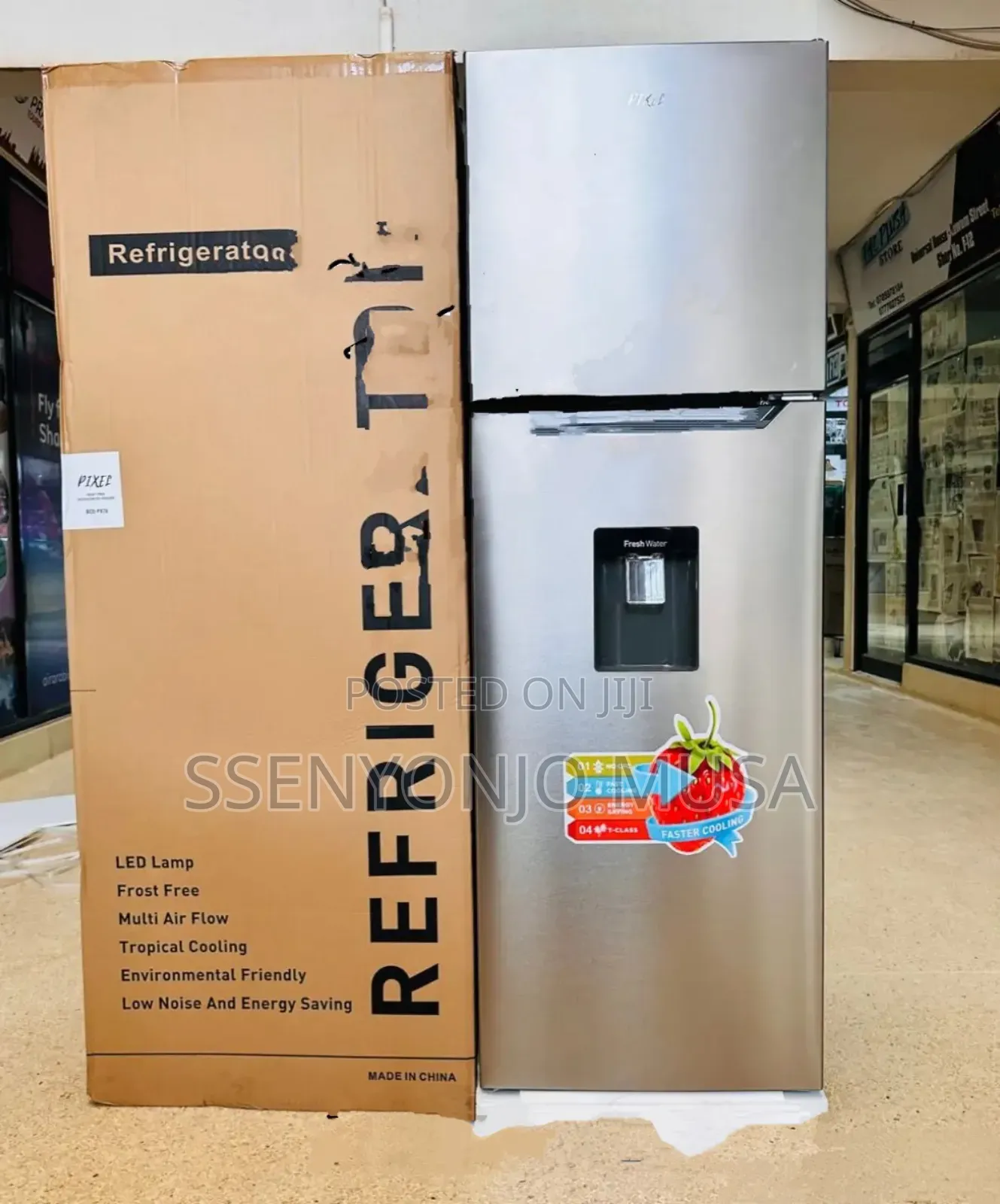 Pixel 358l Doubledoor Frost Free Fridge With Waterdispenser