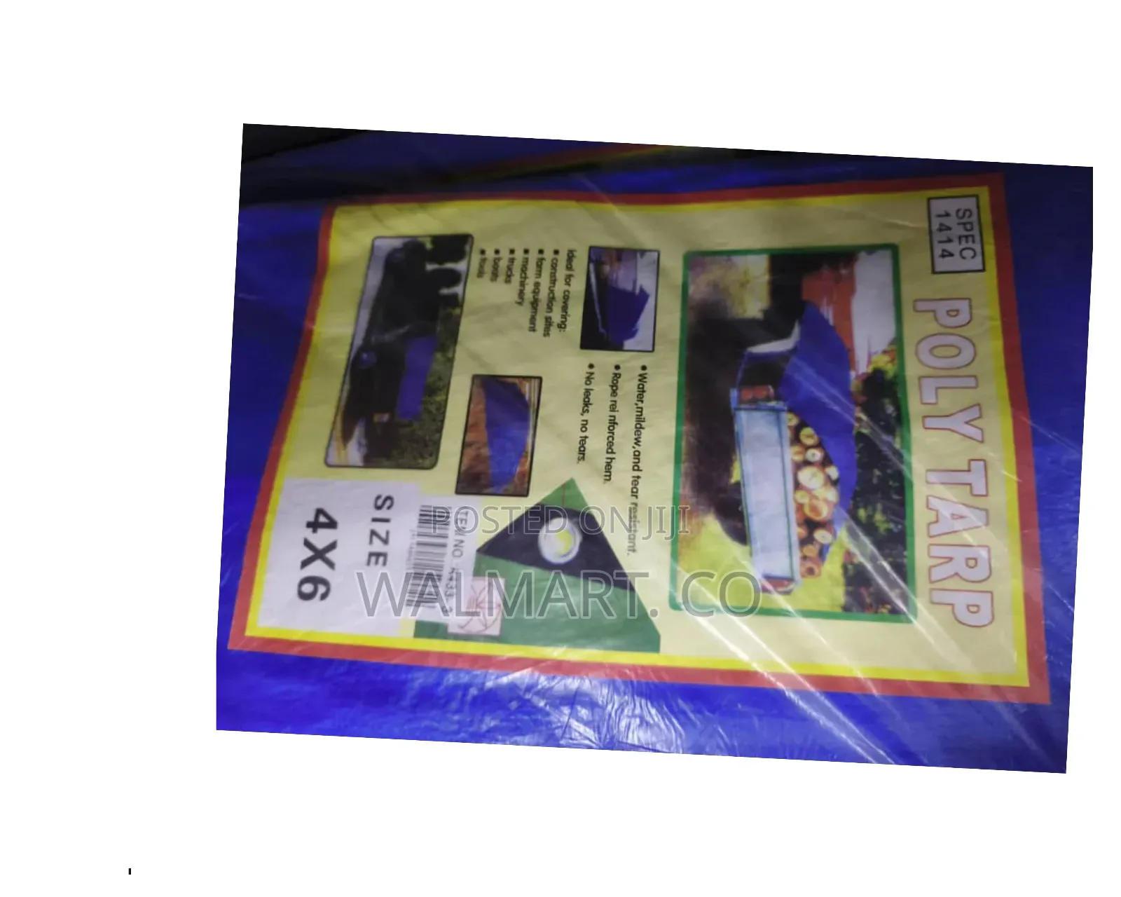 Blue Tarpaulin
