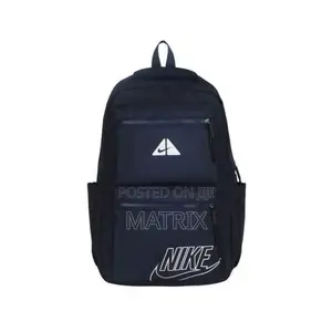 Unisex Laptop/School Bag - Black