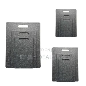 3-Pc Set of Polypropylene Cutting Boards With a Granite -Effect Finish