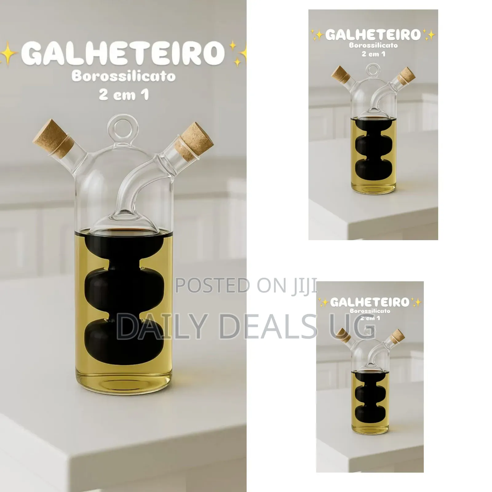 2-in-1 Oil and Vinegar Dispenser