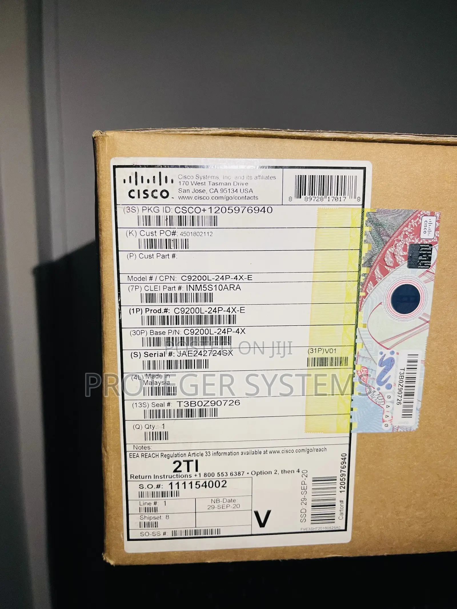 Cisco C9200l-24p-4x-e