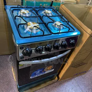Saachi Full Gas Cooker (50x50cm) With Gas Oven , Auto Ignition & Grill