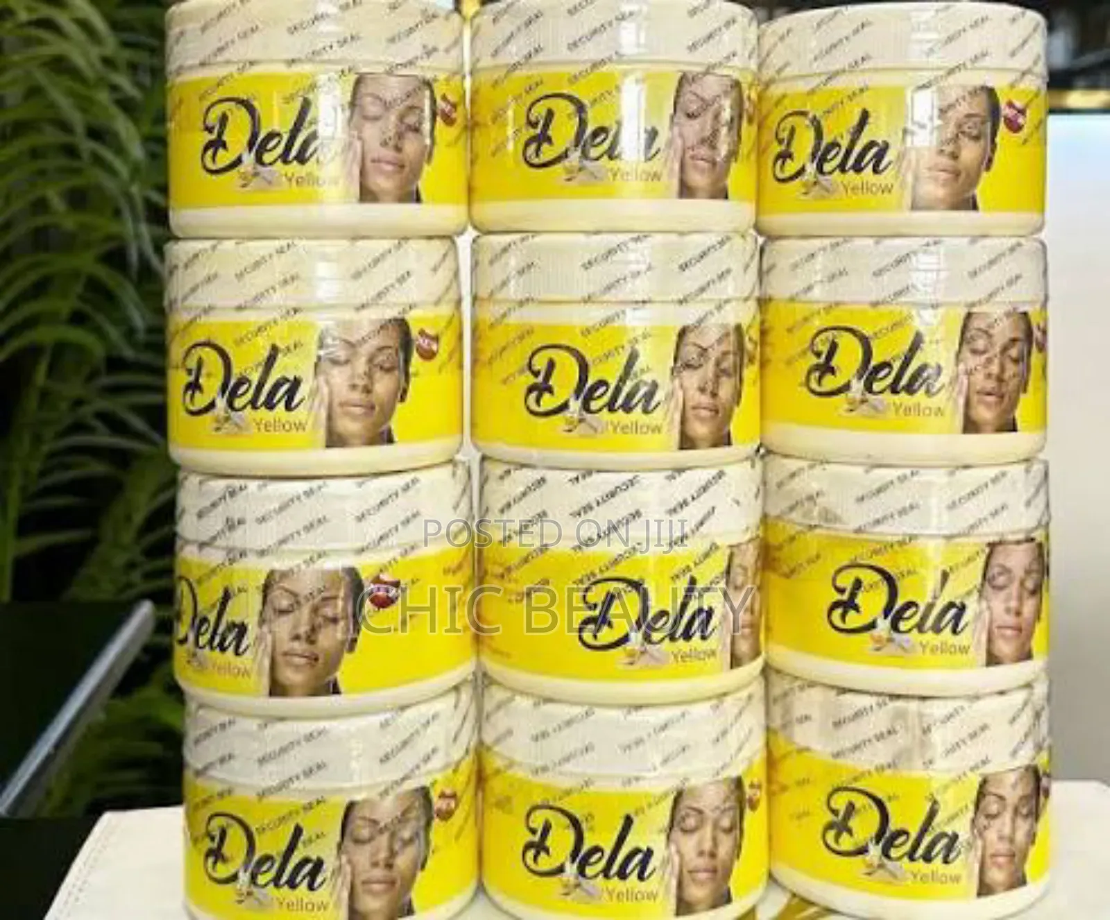 Dela Yellow Cream for Skin Lightening