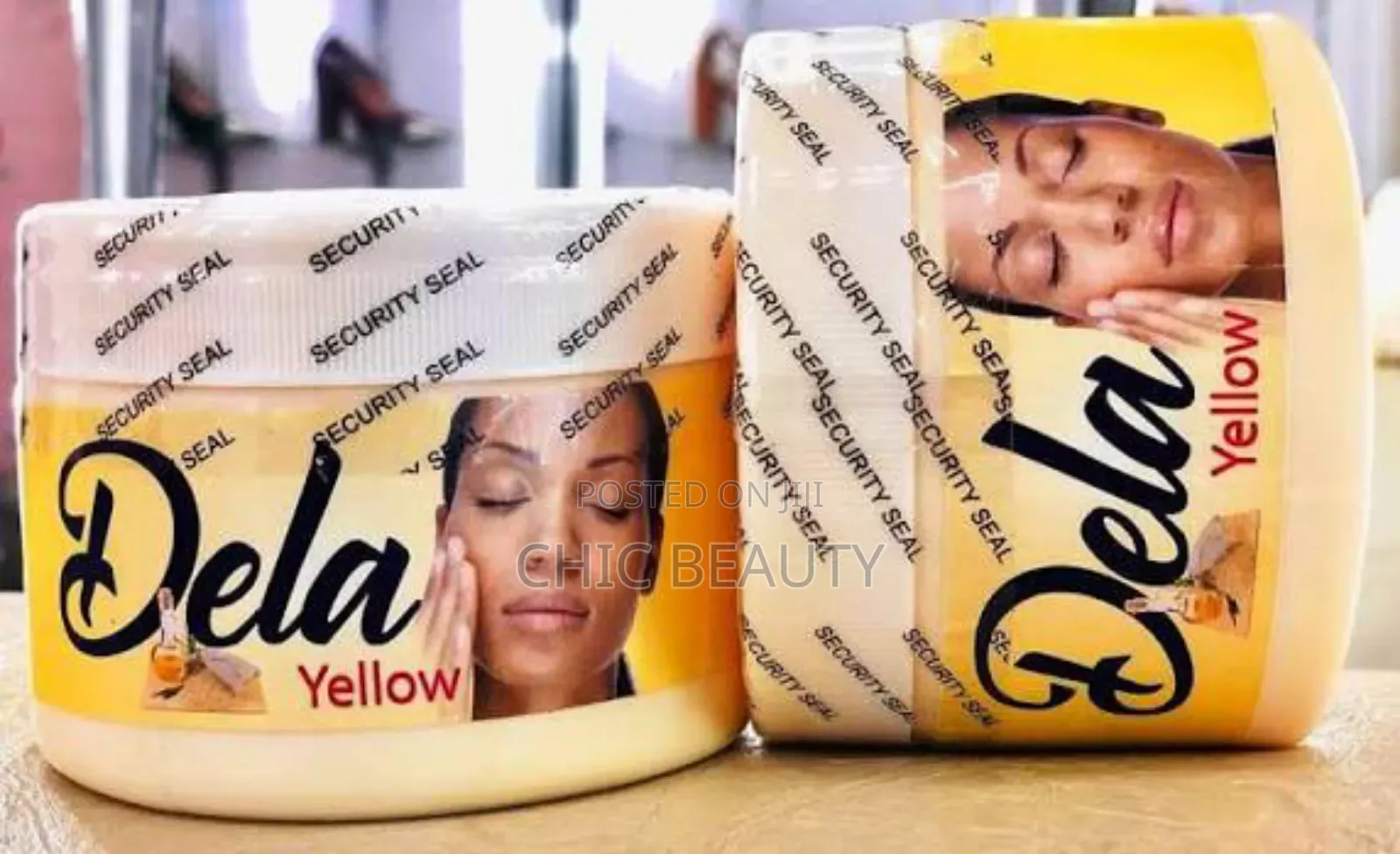 Dela Yellow Cream for Skin Lightening