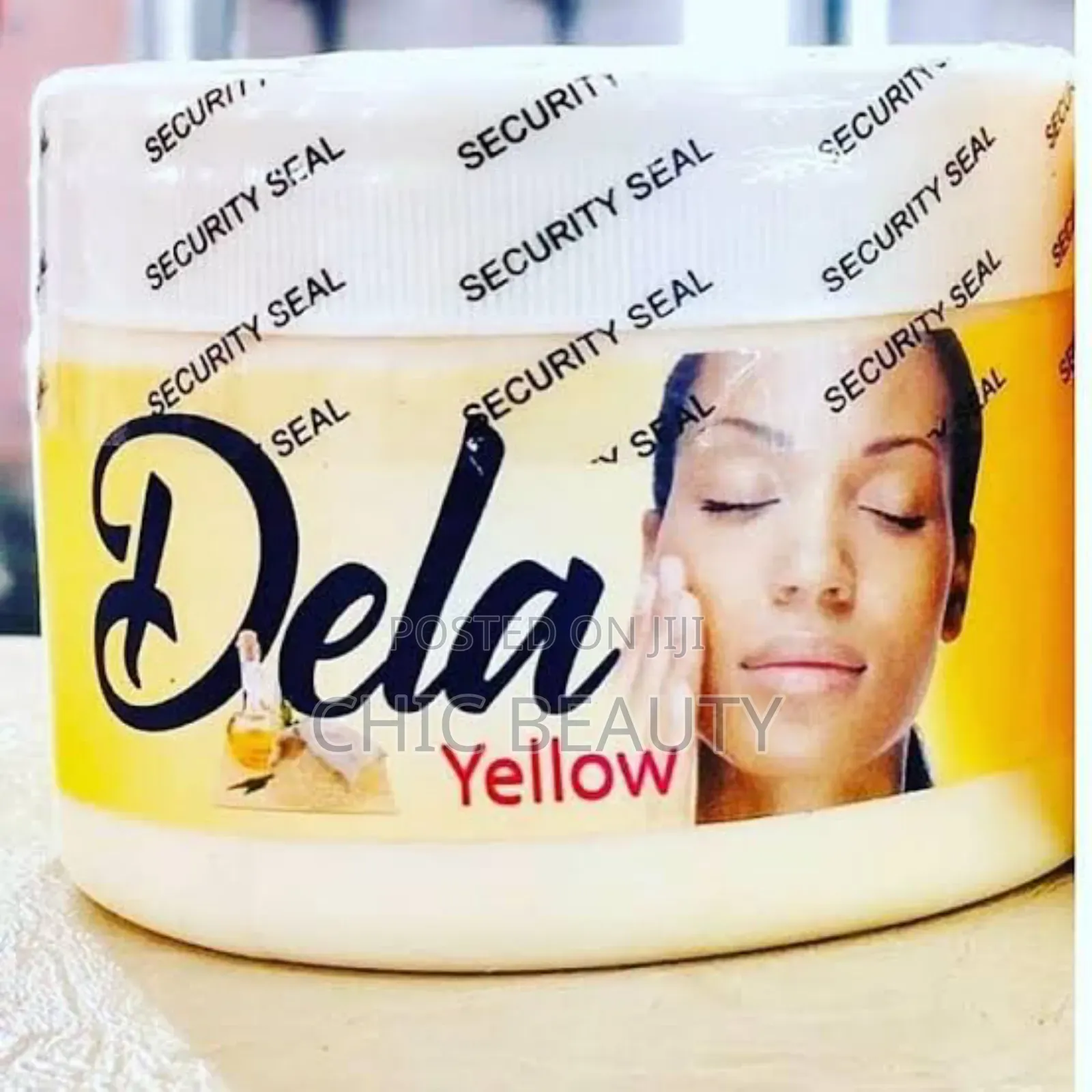 Dela Yellow Cream for Skin Lightening