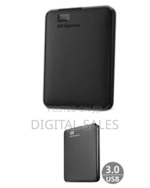 Western Digital 3.0 Usb High Speed External Hard Disk 320gb - Black