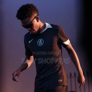 Nike Chelsea Fc 2025-26 Third Kit.Black