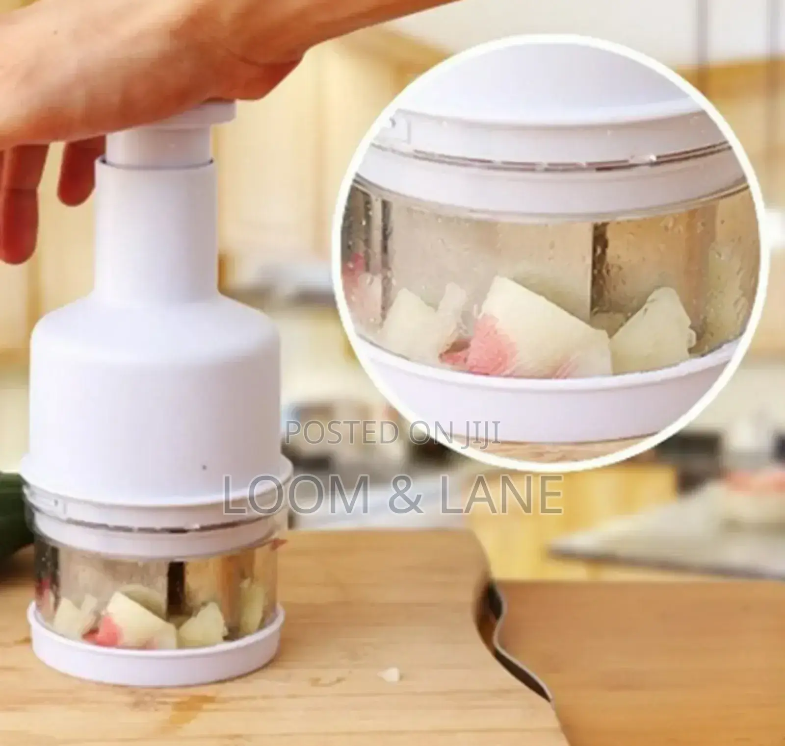 Onion Press Chopper Hand Vegetable Cutter